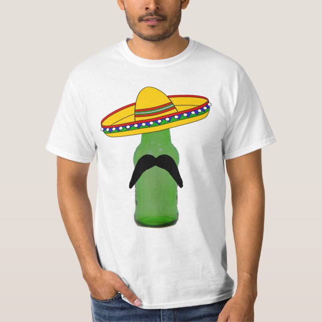 Señor Cerveza - camiseta de Cinco de Mayo (Anverso)