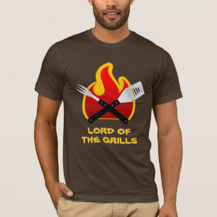 Señor de la camisa de las parrillas