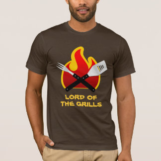 Señor de la camisa de las parrillas