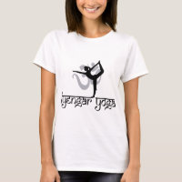 Señor de la camiseta de la yoga de Iyengar de la