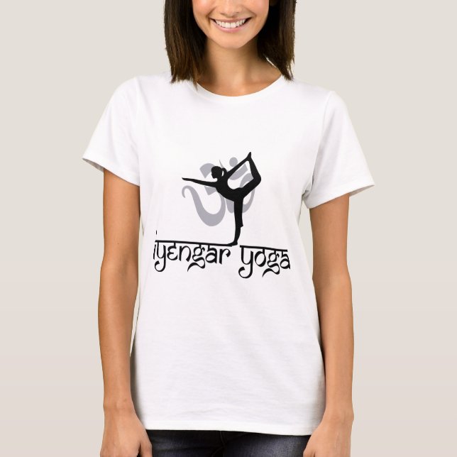 Señor de la camiseta de la yoga de Iyengar de la (Anverso)