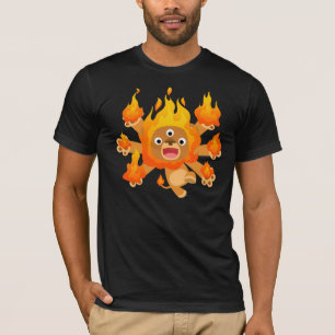 ¡Señor del fuego!! camiseta (del león lindo del
