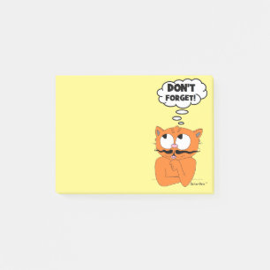 ¡Señor Gato NO OLVIDES! notas post-it