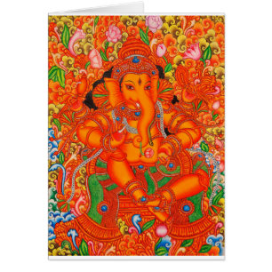 SEÑOR INDIO DEL SUR GANESH TANJORE PAINTING