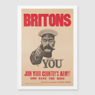 Señor Kitchener Wants You WWI Propaganda británico