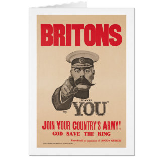 Señor Kitchener Wants You WWI Propaganda británico