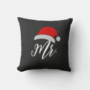 Señor Señora Almohada de Santa   Regalo para parej