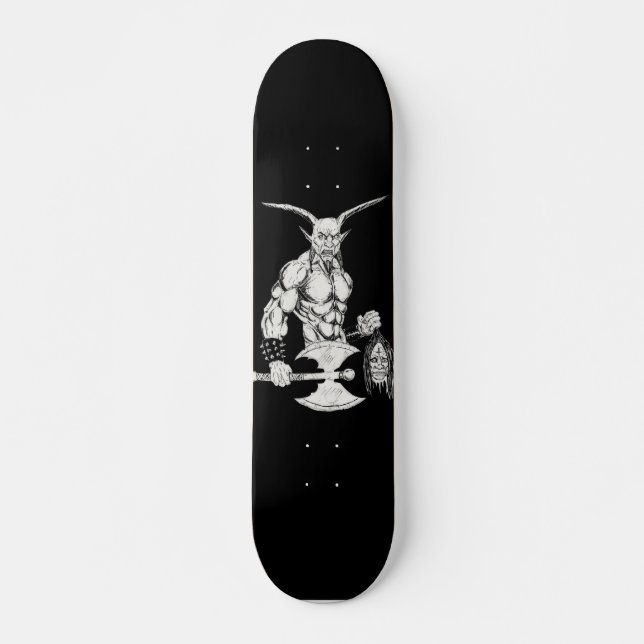 Señor Skateboard de la cabra (Anverso )