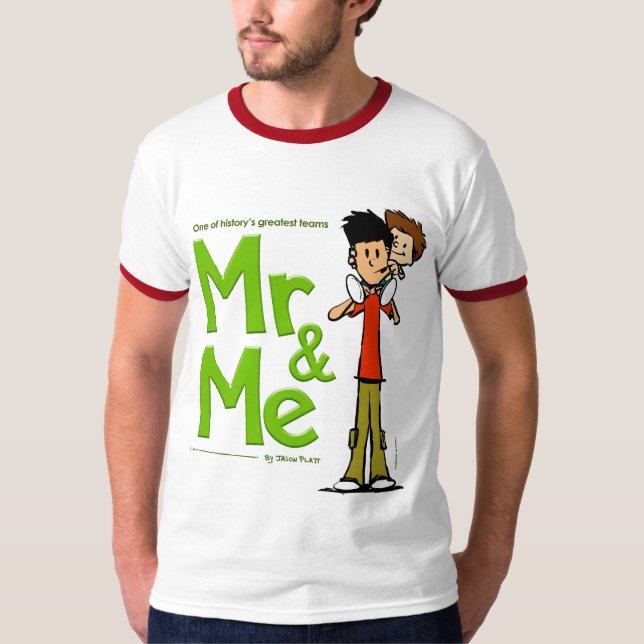 Señor y yo camisa de Characer (Anverso)