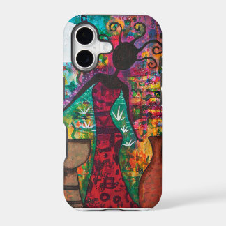 Señora africana Phone Case