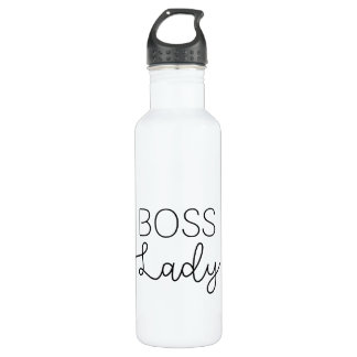 Señora botella de agua de Boss