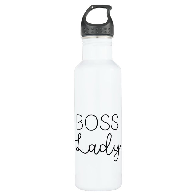 Señora botella de agua de Boss (Anverso)