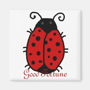 Señora Bug: Buena fortuna, imán de la buena