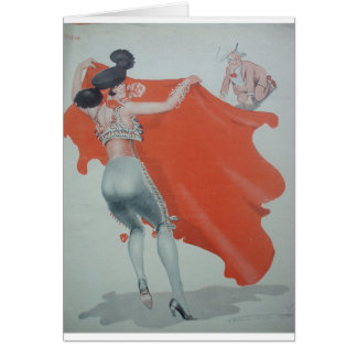 señora Bullfighter Holds Them Off de los años 20