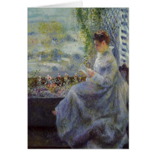 Señora Chocquet Reading de Pedro-Auguste Renoir-