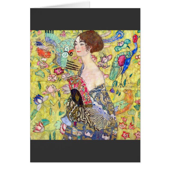 Señora con la fan de Gustavo Klimt (Frente)