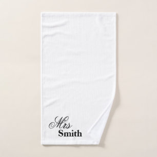Señora conocida personalizada Smith White