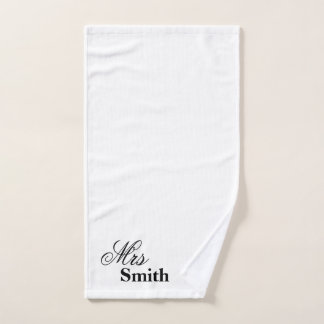 Señora conocida personalizada Smith White