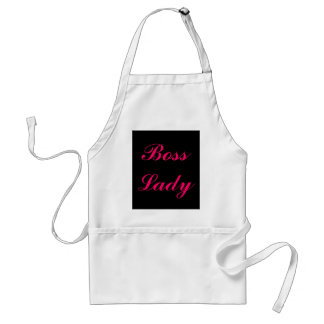Señora de Boss, delantal