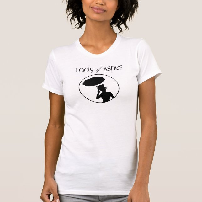 Señora de cenizas, camiseta de las señoras (Anverso)