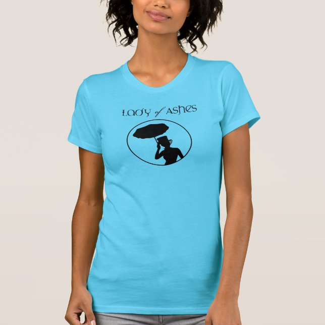 Señora de cenizas, camiseta de las señoras (Anverso)