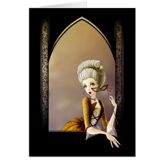 Señora de la corte - tarjeta