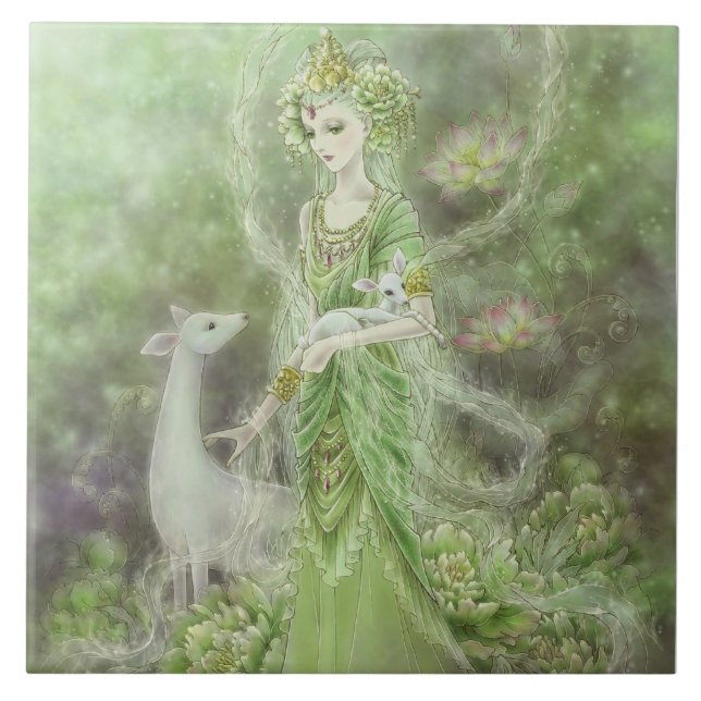 Señora de la teja de la compasión (Frente)