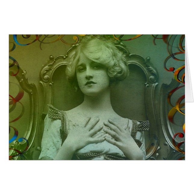 Señora de la Vintage (Anverso (Horizontal))