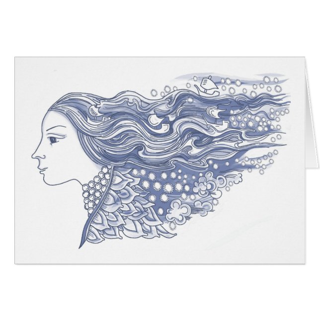 Señora de las ondas y de las estrellas (Anverso (Horizontal))