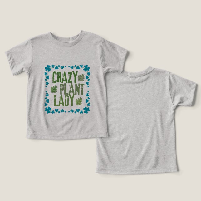 Señora de las Plantas Loca (Diseño Anverso y Reverso)