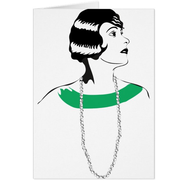 señora de los años 20 (Frente)