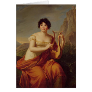 Señora de Stael como Corinne