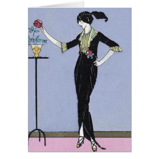 Señora del art déco