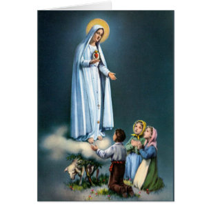 Señora del rosario del Virgen María de Fátima