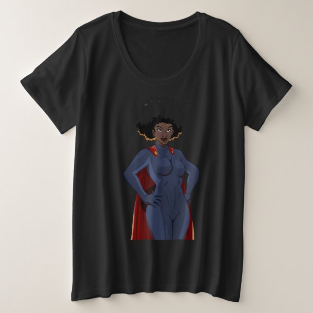 Señora del superhéroe (Anverso del diseño)