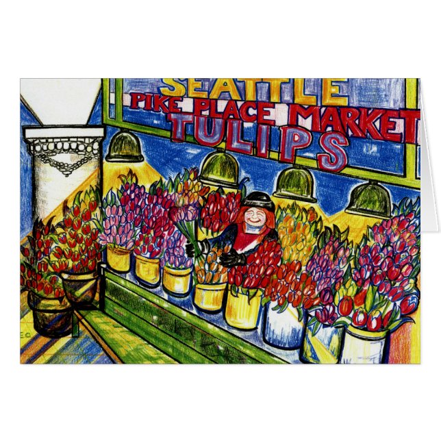 Señora del tulipán (Anverso (Horizontal))