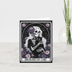 Señora Gata sin Hijos Tarjeta del Tarot de Esquele