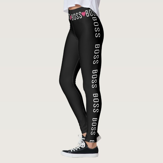 Señora Heart Trim Leggings de Boss (Izquierda)