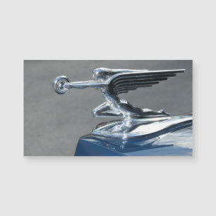 Señora Hood Ornament del vuelo del vintage
