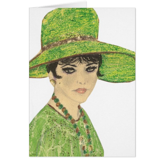 Señora In Green (Frente)