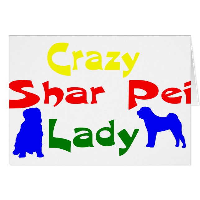 SEÑORA LOCA DE SHAR PEI (Anverso (Horizontal))