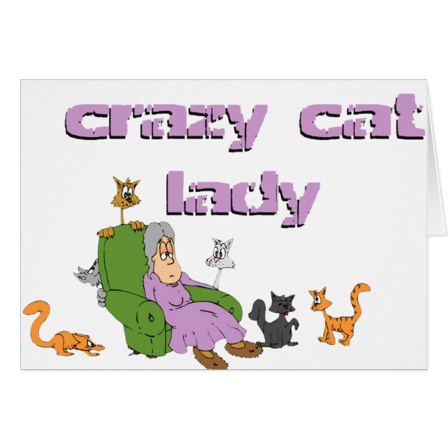 Señora loca del gato (Anverso (Horizontal))
