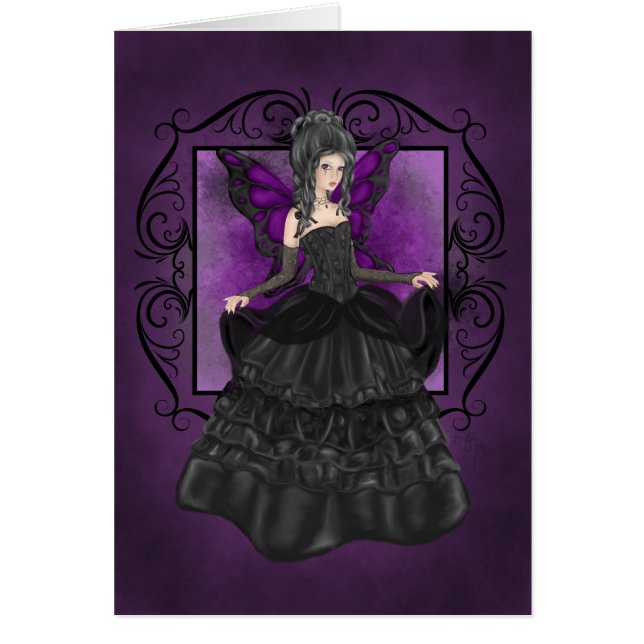Señora Midnight Gothic Card (Frente)
