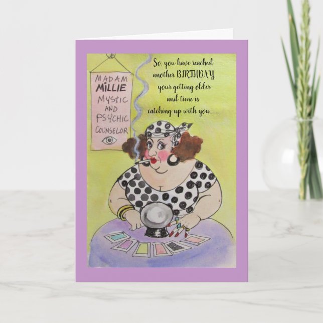 Señora Millie/una tarjeta de cumpleaños más vieja (Anverso)