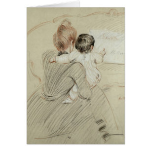 Señora Paul Helleu y su hija Paulette