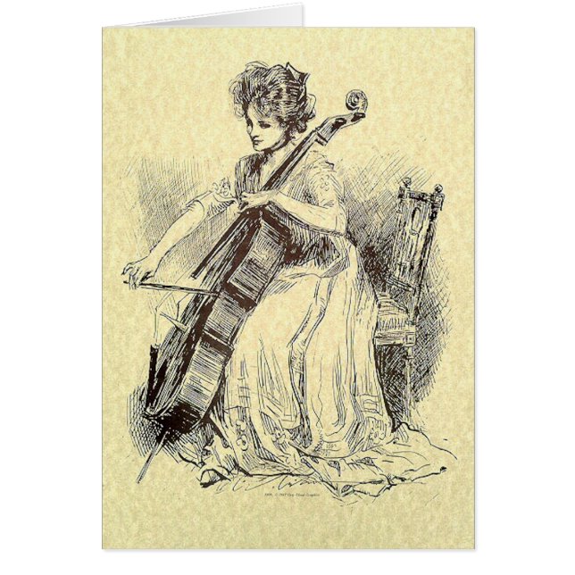 Señora Playing Cello (Frente)