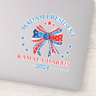 Señora Presidenta Kamala Harris Vinyl Cut Pegatina