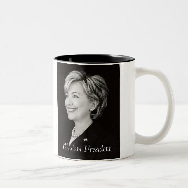 Señora presidente taza de Hillary (Derecha)