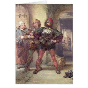 Señora rápidamente, Nym y Bardolph