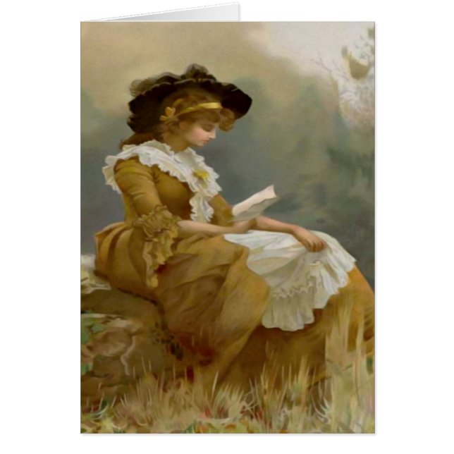 Señora Reading del vintage (Frente)